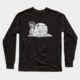 Campingschnecke Long Sleeve T-Shirt